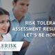 risk tolerance assessment results