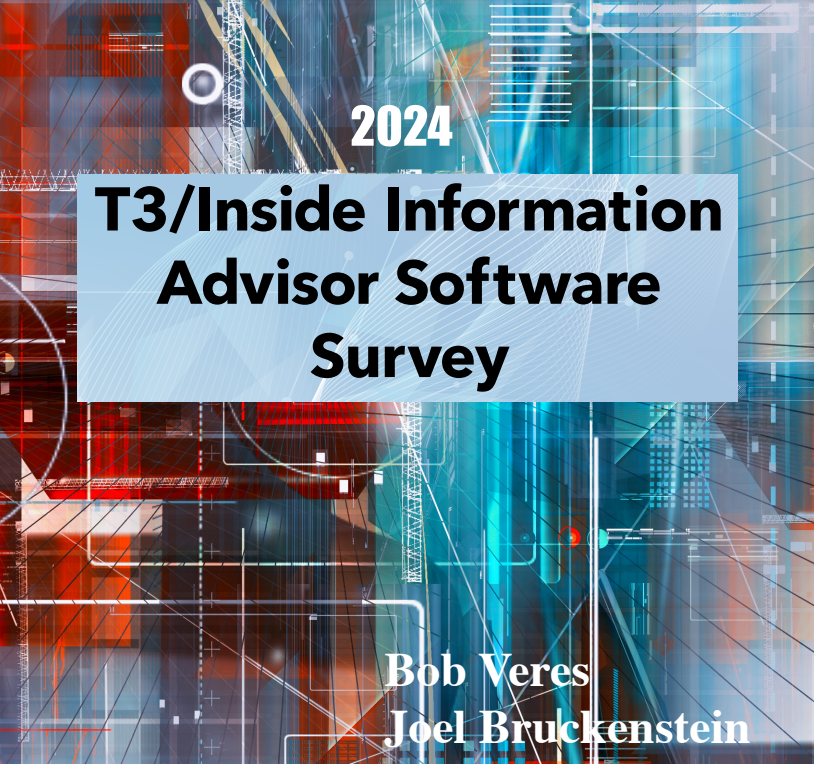 T3/ Inside Information Advisor Software Survey results - 2024